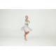 Sliver Rain transformer dress with 2 skirts