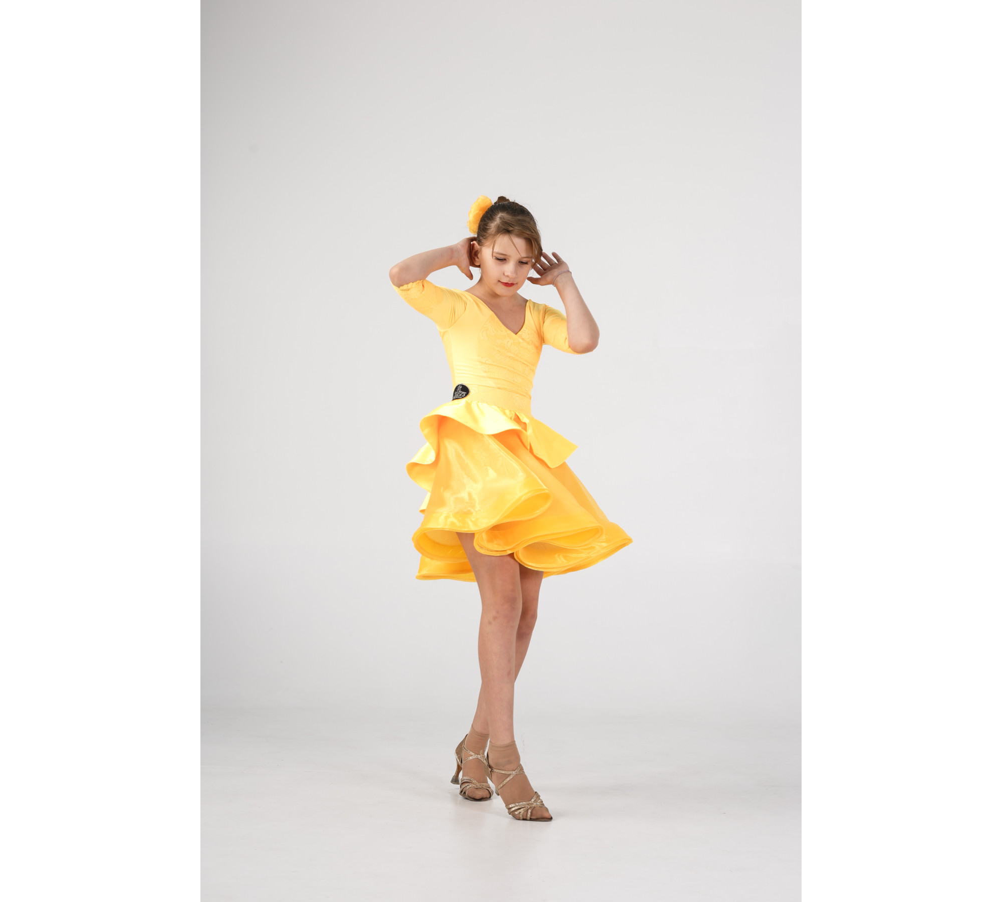 Yellow Zest – Transformer Ballroom Dress with 2 Skirts