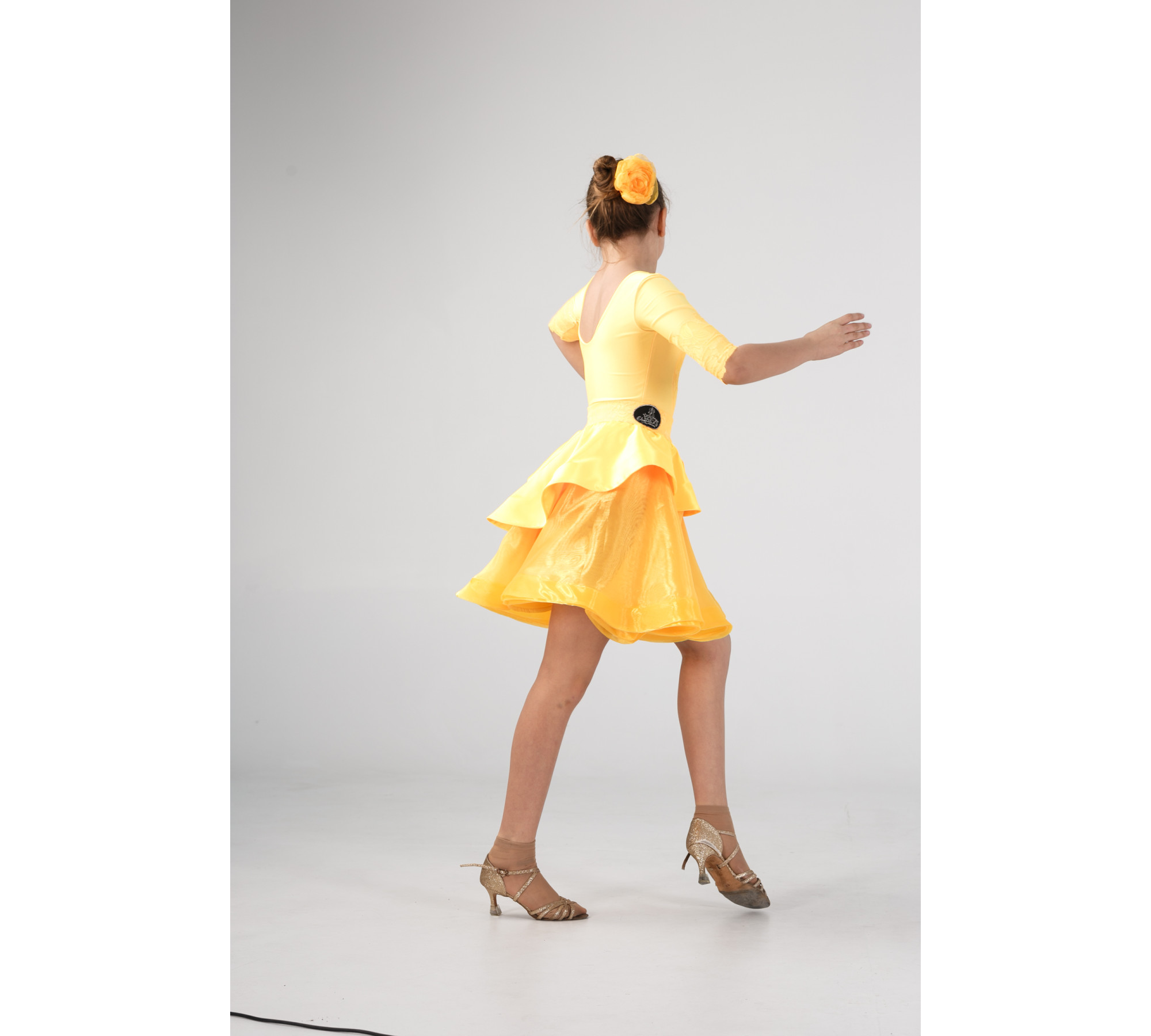 Yellow Zest – Transformer Ballroom Dress with 2 Skirts