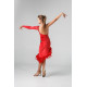 Diamond Red - Latin dress for ballroom dancing