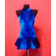 Blue Convertible Ballroom Dance Dress | Transformable Standard Competition Dress