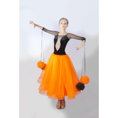 Orange Mood - Ballroom dress (transformer) 