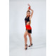 Flame Latin Dance Dress 