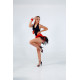 Flame Latin Dance Dress 
