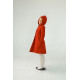 Red in Hood – Children's Red Hooded Coat