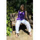  Silk Top Violett